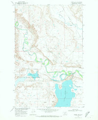 Download a high-resolution, GPS-compatible USGS topo map for Hewitt Lake, MT (1971 edition)