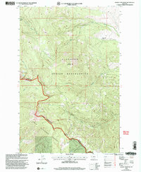 Download a high-resolution, GPS-compatible USGS topo map for Hewolf Mountain, MT (2003 edition)