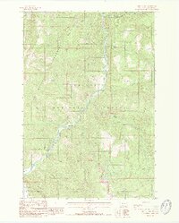 preview thumbnail of historical topo map of Gallatin County, MT in 1988