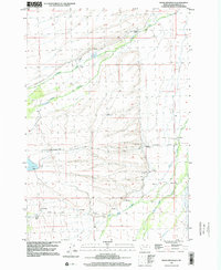 Download a high-resolution, GPS-compatible USGS topo map for Highland Ranch, MT (2002 edition)