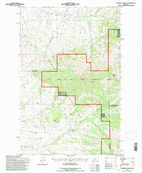 Download a high-resolution, GPS-compatible USGS topo map for Highwood Baldy, MT (1997 edition)