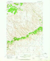 Download a high-resolution, GPS-compatible USGS topo map for Hill Ranch, MT (1965 edition)