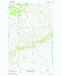 preview thumbnail of historical topo map of Garfield County, MT in 1963