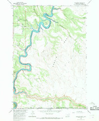 Download a high-resolution, GPS-compatible USGS topo map for Hillsboro, MT (1968 edition)