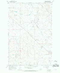 Download a high-resolution, GPS-compatible USGS topo map for Hillside, MT (1969 edition)