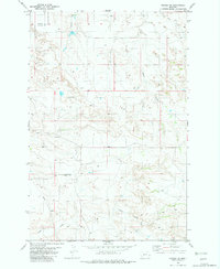 Download a high-resolution, GPS-compatible USGS topo map for Hodges SW, MT (1982 edition)