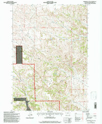 Download a high-resolution, GPS-compatible USGS topo map for Hodsdon Flats, MT (1998 edition)