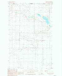 Download a high-resolution, GPS-compatible USGS topo map for Hogeland NW, MT (1984 edition)