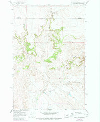 Download a high-resolution, GPS-compatible USGS topo map for Hole-In-The-Rock, MT (1980 edition)