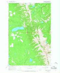 Download a high-resolution, GPS-compatible USGS topo map for Holland Lake, MT (1968 edition)