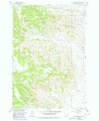 Download a high-resolution, GPS-compatible USGS topo map for Hollowwood Creek, MT (1978 edition)