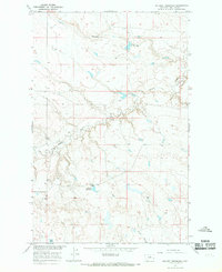 Download a high-resolution, GPS-compatible USGS topo map for Holzhey Reservoir, MT (1969 edition)