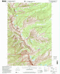 Download a high-resolution, GPS-compatible USGS topo map for Homer Youngs Peak, MT (2002 edition)