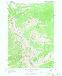 preview thumbnail of historical topo map of Beaverhead County, MT in 1966
