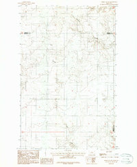 Download a high-resolution, GPS-compatible USGS topo map for Homestead NW, MT (1987 edition)