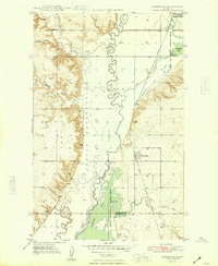 Download a high-resolution, GPS-compatible USGS topo map for Homestead, MT (1948 edition)
