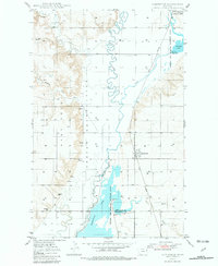 Download a high-resolution, GPS-compatible USGS topo map for Homestead, MT (1981 edition)