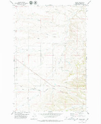 Download a high-resolution, GPS-compatible USGS topo map for Hoosac, MT (1979 edition)
