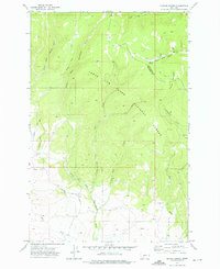 Download a high-resolution, GPS-compatible USGS topo map for Hoover Spring, MT (1976 edition)