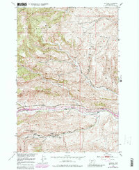 Download a high-resolution, GPS-compatible USGS topo map for Hoppers, MT (1981 edition)