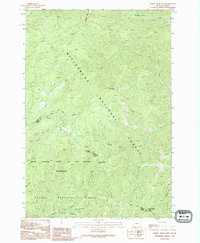 Download a high-resolution, GPS-compatible USGS topo map for Horse Creek Pass, MT (1994 edition)