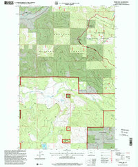 Download a high-resolution, GPS-compatible USGS topo map for Horse Hill, MT (2000 edition)