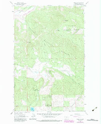 Download a high-resolution, GPS-compatible USGS topo map for Horse Hill, MT (1984 edition)
