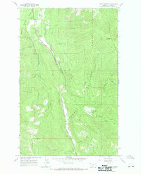 Download a high-resolution, GPS-compatible USGS topo map for Horse Mountain, MT (1970 edition)