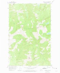Download a high-resolution, GPS-compatible USGS topo map for Horseshoe Peak, MT (1975 edition)