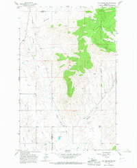 Download a high-resolution, GPS-compatible USGS topo map for Hot Springs NE, MT (1967 edition)