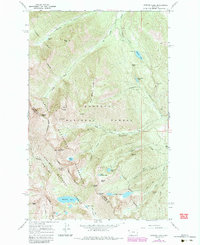 Download a high-resolution, GPS-compatible USGS topo map for Howard Lake, MT (1984 edition)