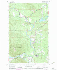 Download a high-resolution, GPS-compatible USGS topo map for Hungry Horse, MT (1983 edition)