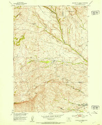 Download a high-resolution, GPS-compatible USGS topo map for Hunters Hot Springs, MT (1953 edition)