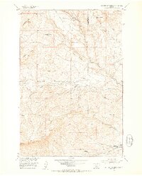 preview thumbnail of historical topo map of Park County, MT in 1951