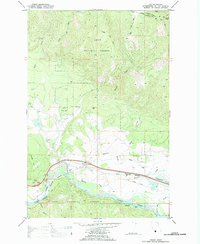 Download a high-resolution, GPS-compatible USGS topo map for Huson, MT (1988 edition)