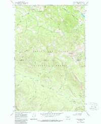 Download a high-resolution, GPS-compatible USGS topo map for Hyde Creek, MT (1987 edition)