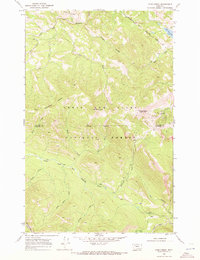 Download a high-resolution, GPS-compatible USGS topo map for Hyde Creek, MT (1972 edition)