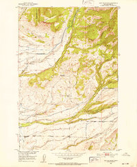 Download a high-resolution, GPS-compatible USGS topo map for Ibex Mountain, MT (1952 edition)