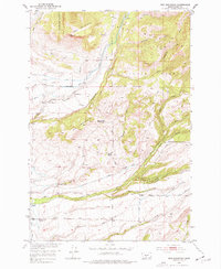 Download a high-resolution, GPS-compatible USGS topo map for Ibex Mountain, MT (1977 edition)