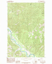 Download a high-resolution, GPS-compatible USGS topo map for Idaho Gulch, MT (1985 edition)