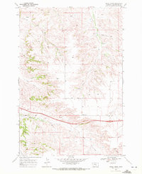 Download a high-resolution, GPS-compatible USGS topo map for Indian Arrow, MT (1972 edition)