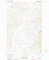 Download a high-resolution, GPS-compatible USGS topo map for Indian Lake, MT (1988 edition)