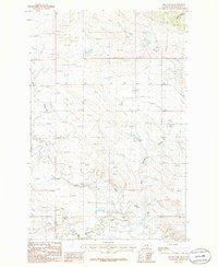 Download a high-resolution, GPS-compatible USGS topo map for Ingals Dam, MT (1986 edition)