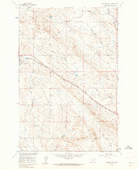 Download a high-resolution, GPS-compatible USGS topo map for Ingomar East, MT (1962 edition)