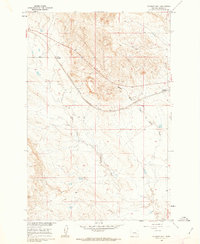 Download a high-resolution, GPS-compatible USGS topo map for Ingomar West, MT (1962 edition)