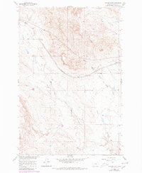 Download a high-resolution, GPS-compatible USGS topo map for Ingomar West, MT (1980 edition)