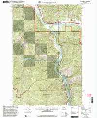 Download a high-resolution, GPS-compatible USGS topo map for Iris Point, MT (2003 edition)
