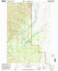 Download a high-resolution, GPS-compatible USGS topo map for Isaac Meadows, MT (2002 edition)
