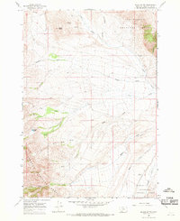Download a high-resolution, GPS-compatible USGS topo map for Island Butte, MT (1969 edition)