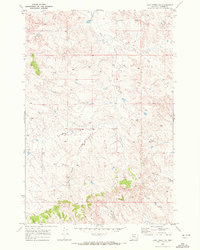 Download a high-resolution, GPS-compatible USGS topo map for Jack Creek NW, MT (1972 edition)